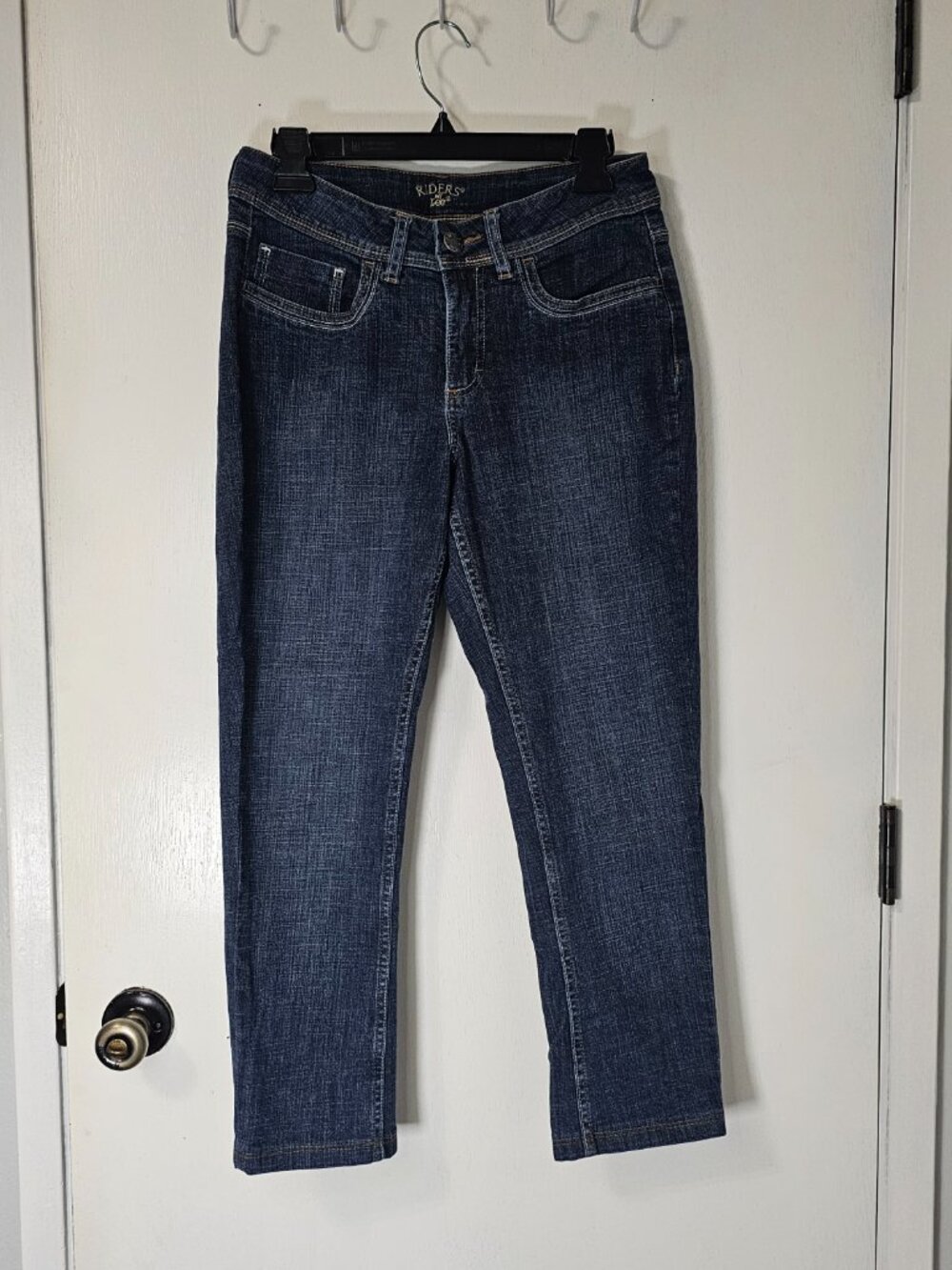 Riders by Lee Dark Denim Women's Jeans - Size 8 M - Picture 2 of 8
